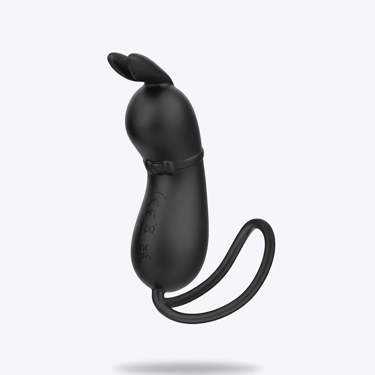 Huevo Vibrador Rabbit Pretty Love Negro | 7 Modos y Diseño Versátil