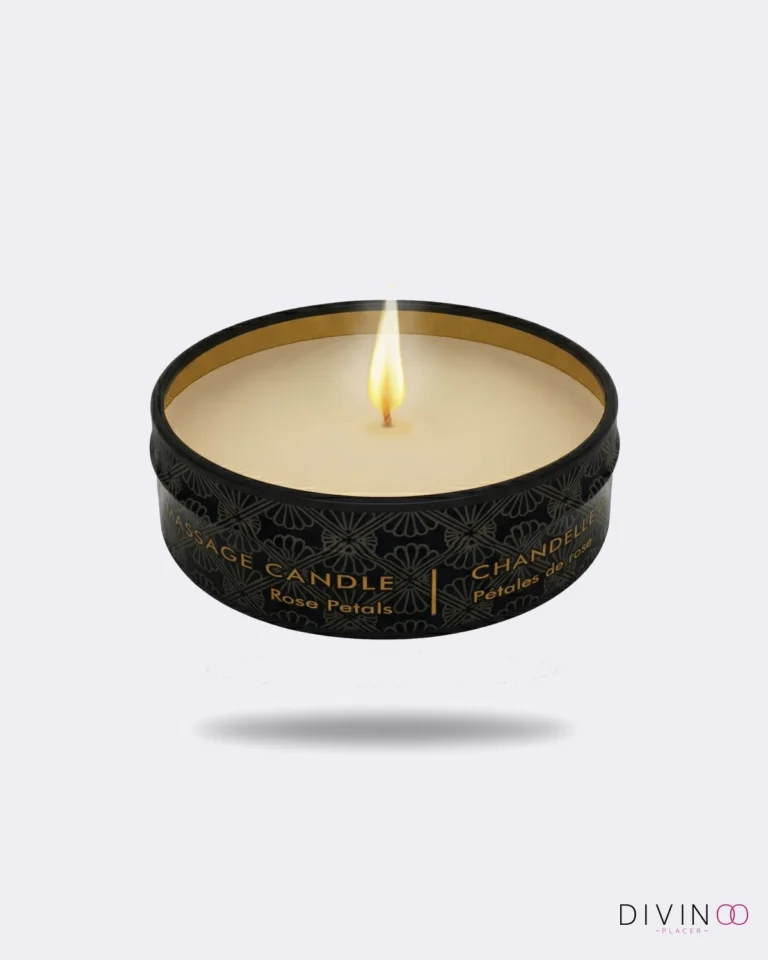 Vela Aphrodisia para Masajes Shunga Erotic Art | Aroma a Rosa