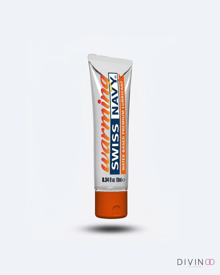 Lubricante 10 ml Caliente Swiss Navy Base Agua | Sensación Cálida y Suave