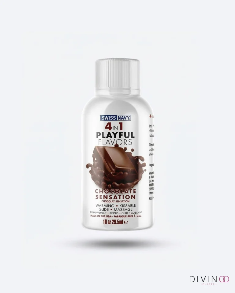 Lubricante Chocolate Sensation 4 en 1 Oz | Sabor, Calor y Deslizamiento