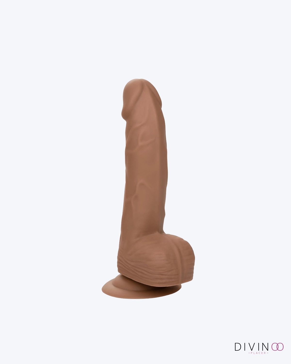 Consolador 6 Pulgadas Realista Silicone Studs Marrón | Flexible y con Ventosa Consolador 6 Pulgadas Realista Silicone Studs Marrón | Flexible y con Ventosa