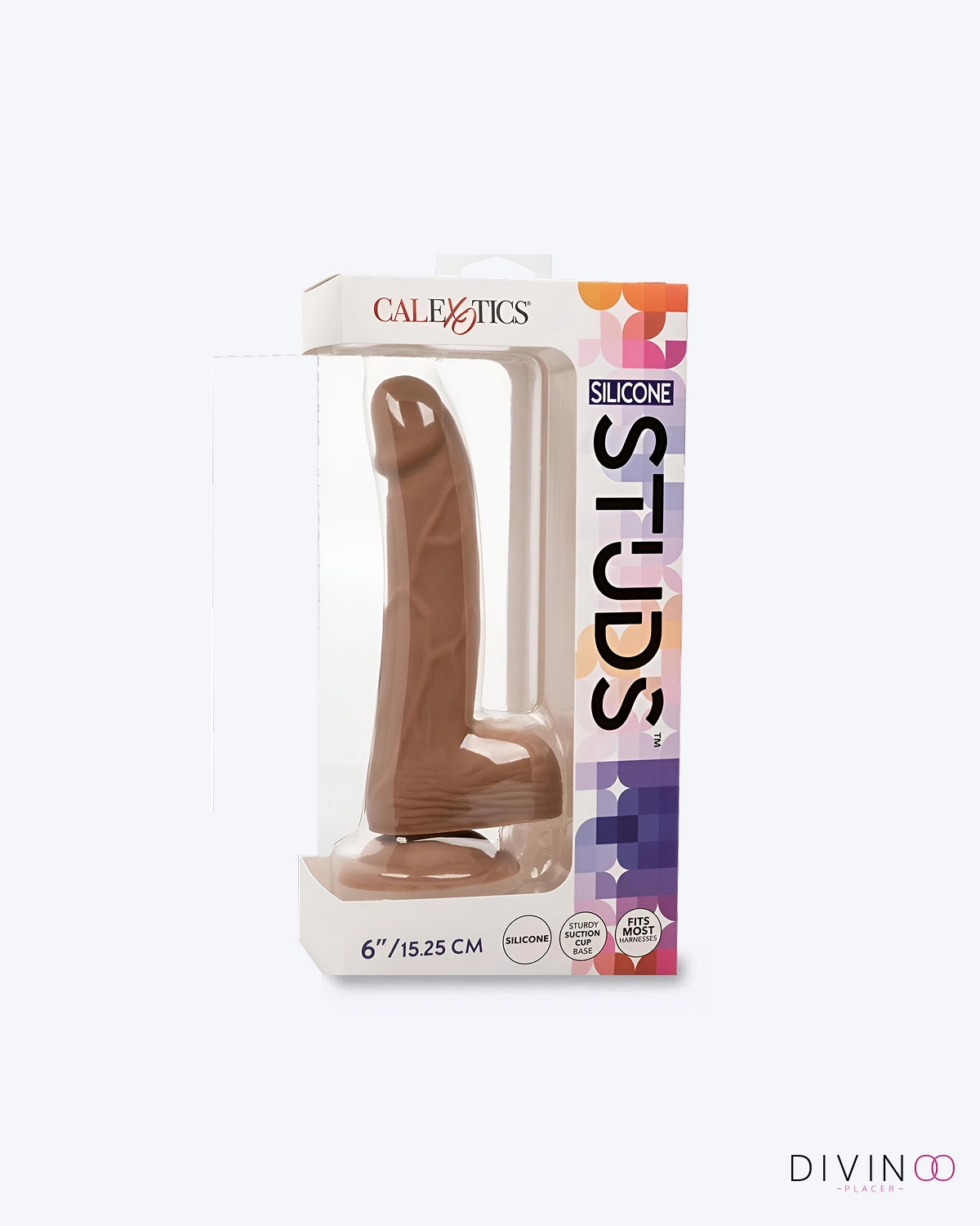 Consolador 6 Pulgadas Realista Silicone Studs Marrón | Flexible y con Ventosa Consolador 6 Pulgadas Realista Silicone Studs Marrón | Flexible y con Ventosa