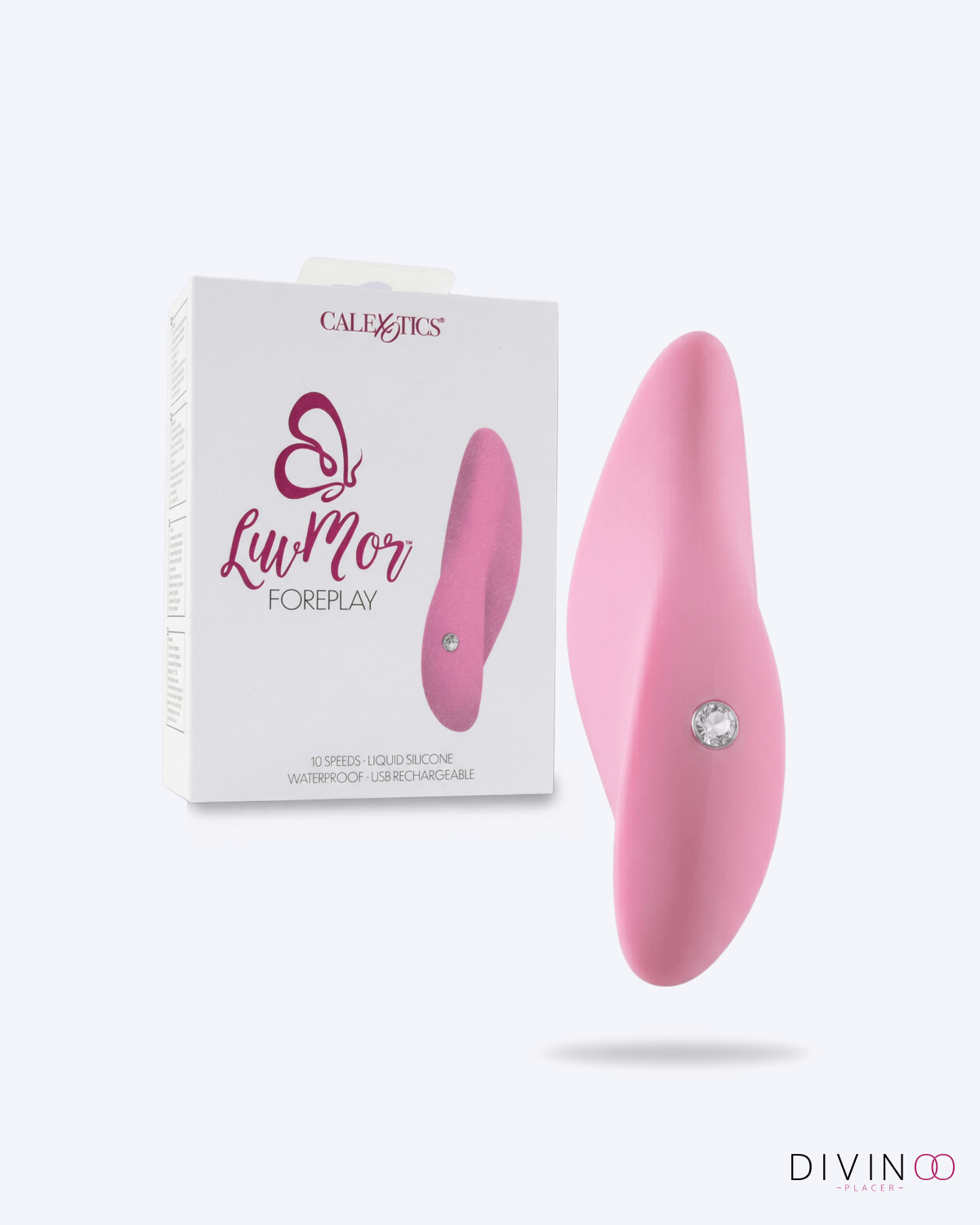 Masajeador LuvMor Foreplay Color Rosado | Compacto y Recargable Masajeador LuvMor Foreplay Color Rosado | Compacto y Recargable