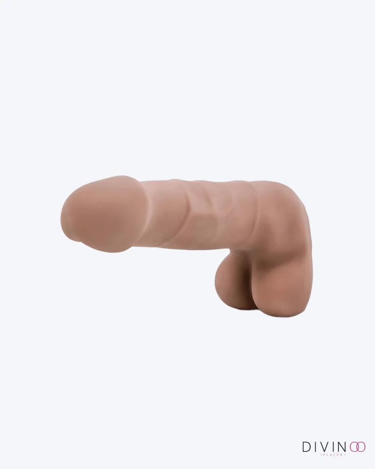 Consolador 7 Pulgadas AuNaturel Suave Realista | Flexible y de Tacto Suave