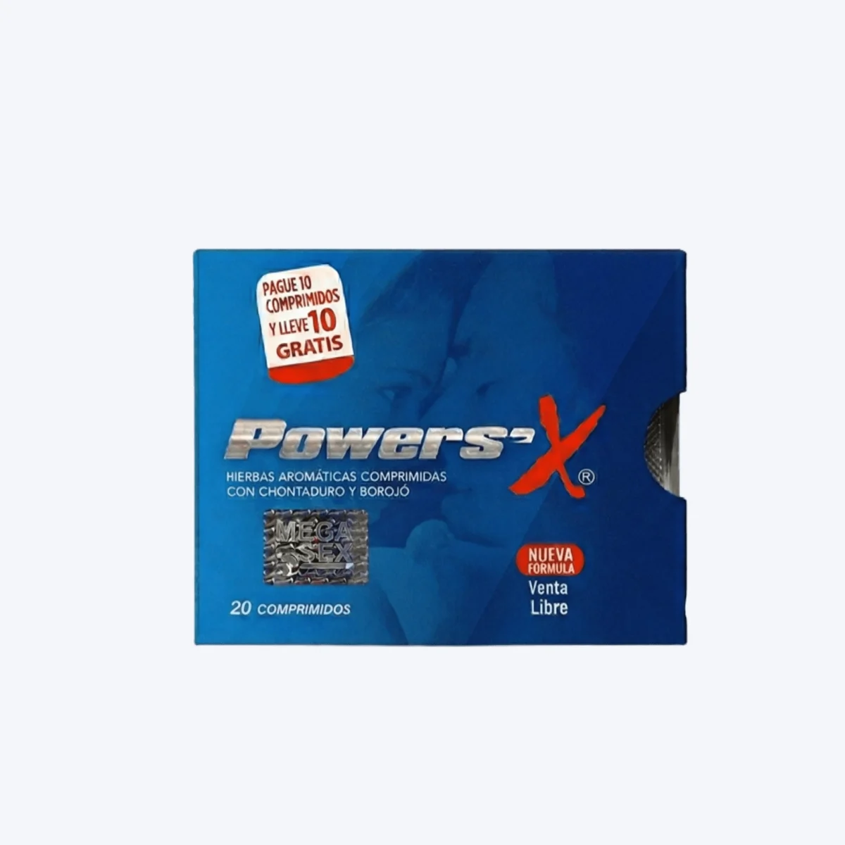 Powers’ x 20 Pastillas Potenciador y Retardante | Suplemento Masculino