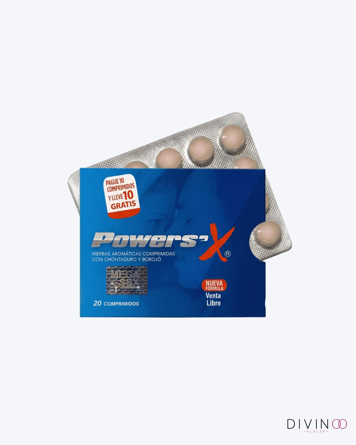 Powers’ x 20 Pastillas Potenciador y Retardante | Suplemento Masculino Powers’ x 20 Pastillas Potenciador y Retardante | Suplemento Masculino
