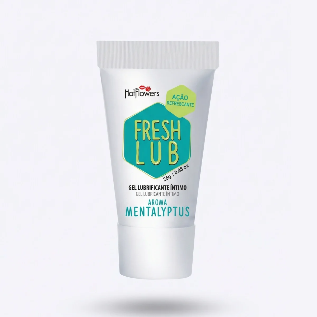Lubricante Fresh Lub Mentalyptus Hot Flowers 25g | Frescura y Deslizamiento