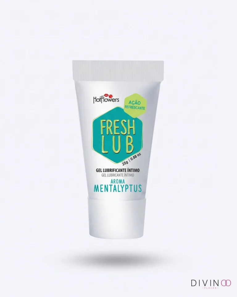 Lubricante Fresh Lub Mentalyptus Hot Flowers 25g | Frescura y Deslizamiento