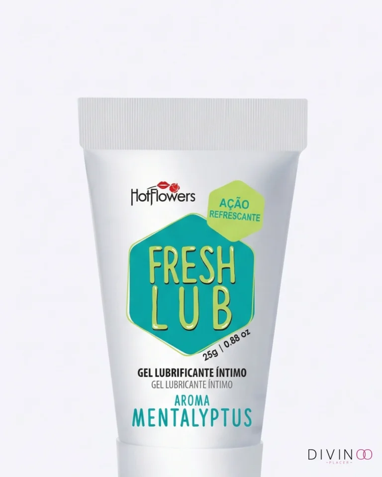 Lubricante Fresh Lub Mentalyptus Hot Flowers 25g | Frescura y Deslizamiento