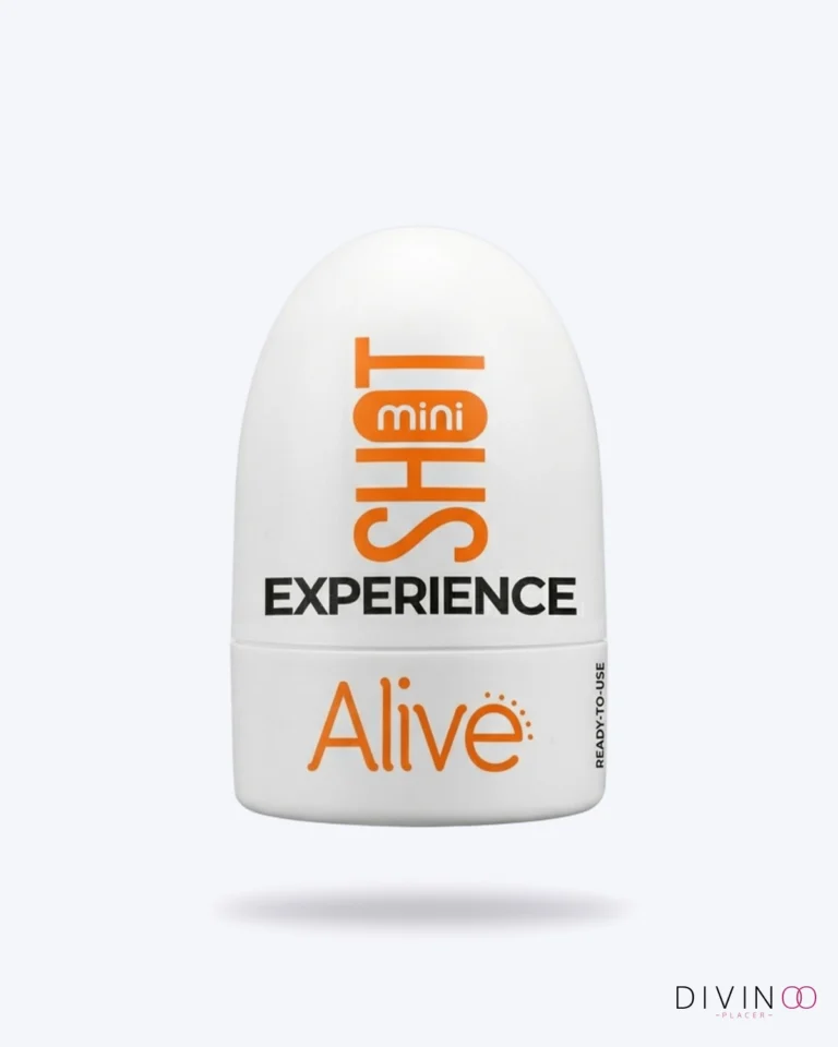 Masturbador Mini Shot Experience Alive | Compacto, Reutilizable y Discreto