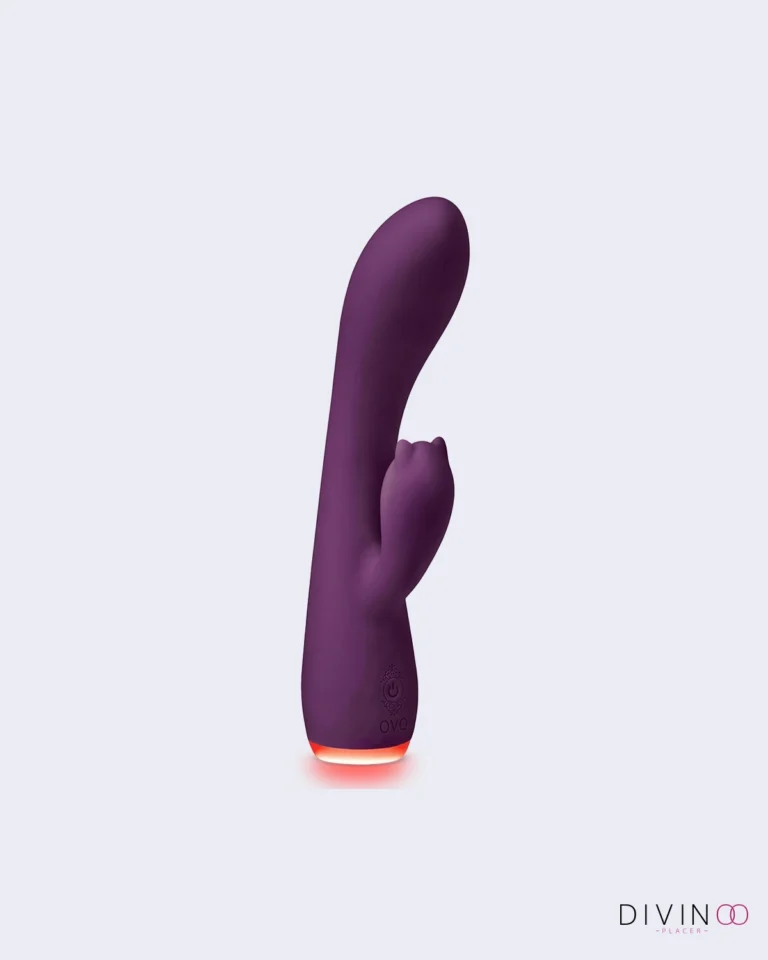 Vibrador Beacon Dual Stim Púrpura Ovo | Doble Estimulación y LED