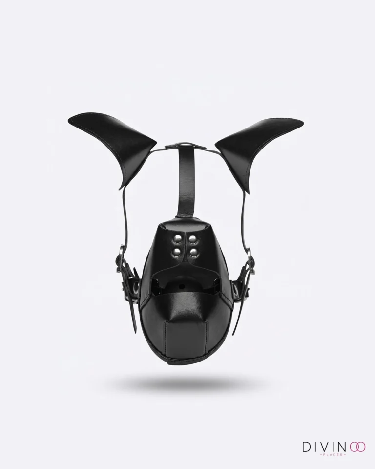 Mascara Pup Puppy Play Master Series | Accesorio de Roleplay Ajustable