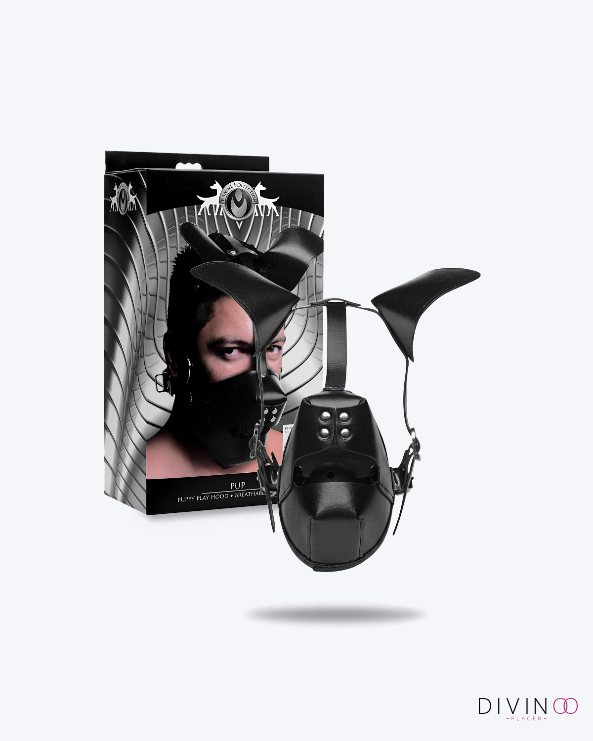 Mascara Pup Puppy Play Master Series | Accesorio de Roleplay Ajustable Mascara Pup Puppy Play Master Series | Accesorio de Roleplay Ajustable