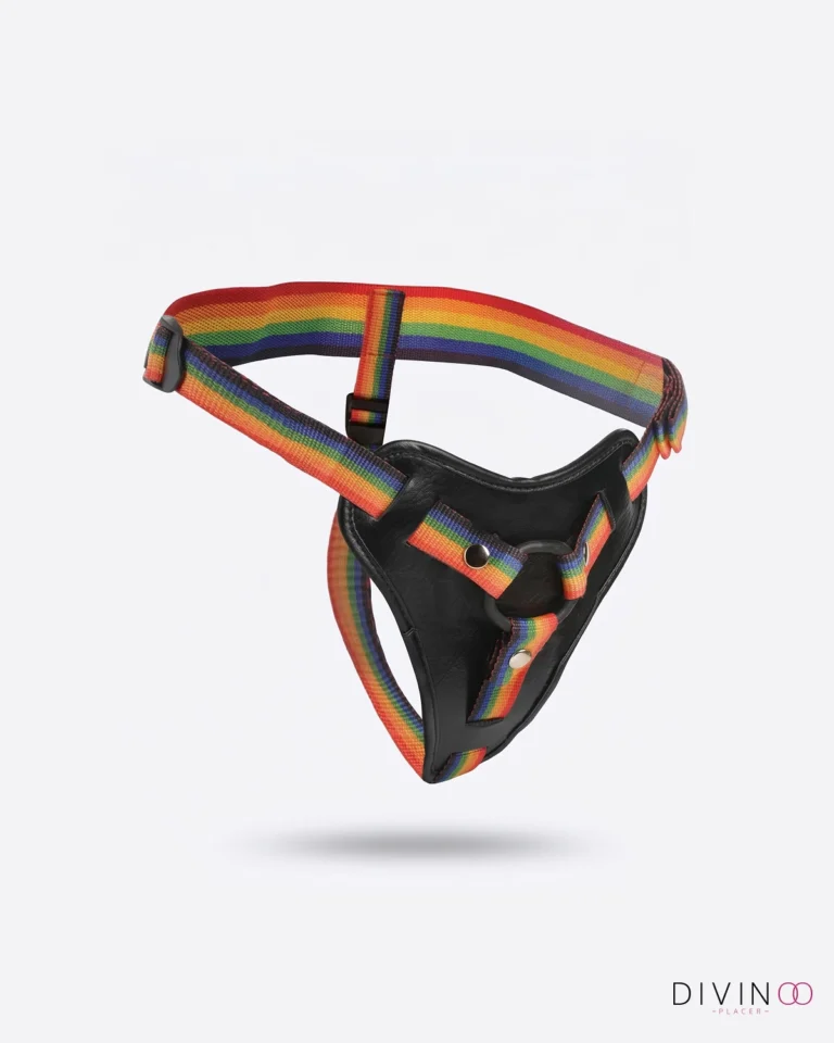 Arnés Rainbow Universal Strap On | Ajustable, Ergonómico y con 2 Anillos