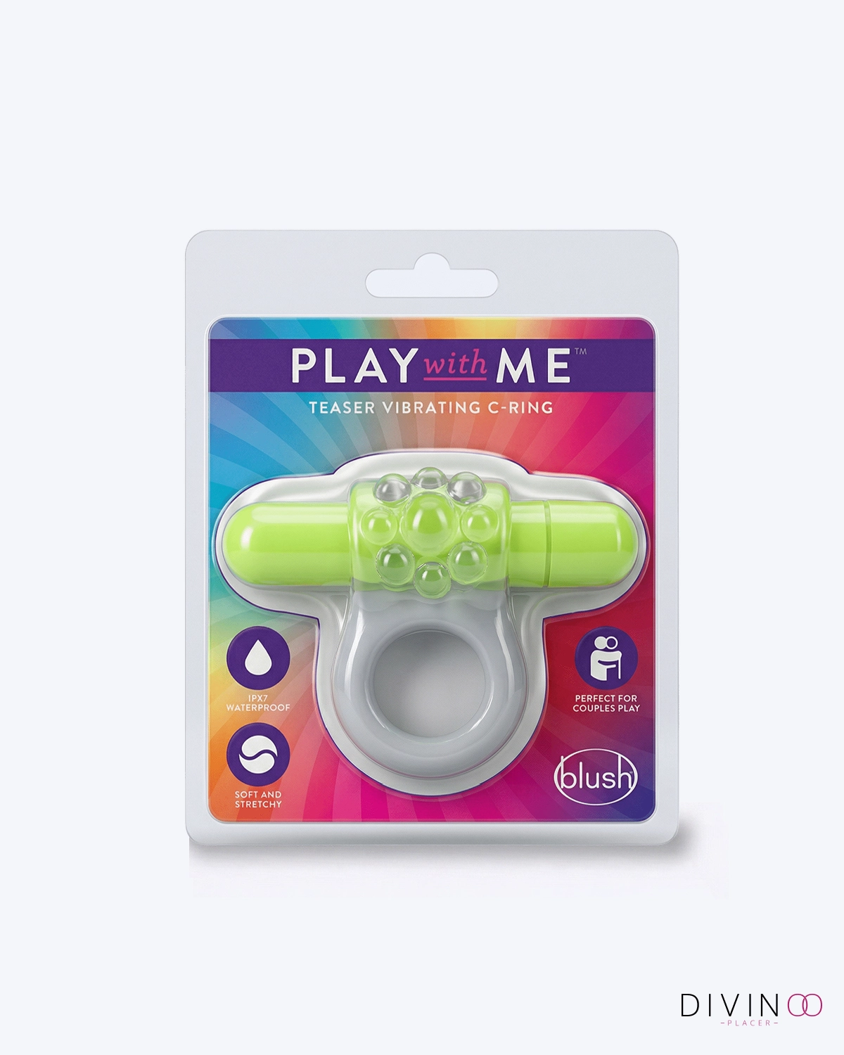 Anillo Vibrador Verde Play With Me Teaser | Vibración Manos Libres Anillo Vibrador Verde Play With Me Teaser | Vibración Manos Libres