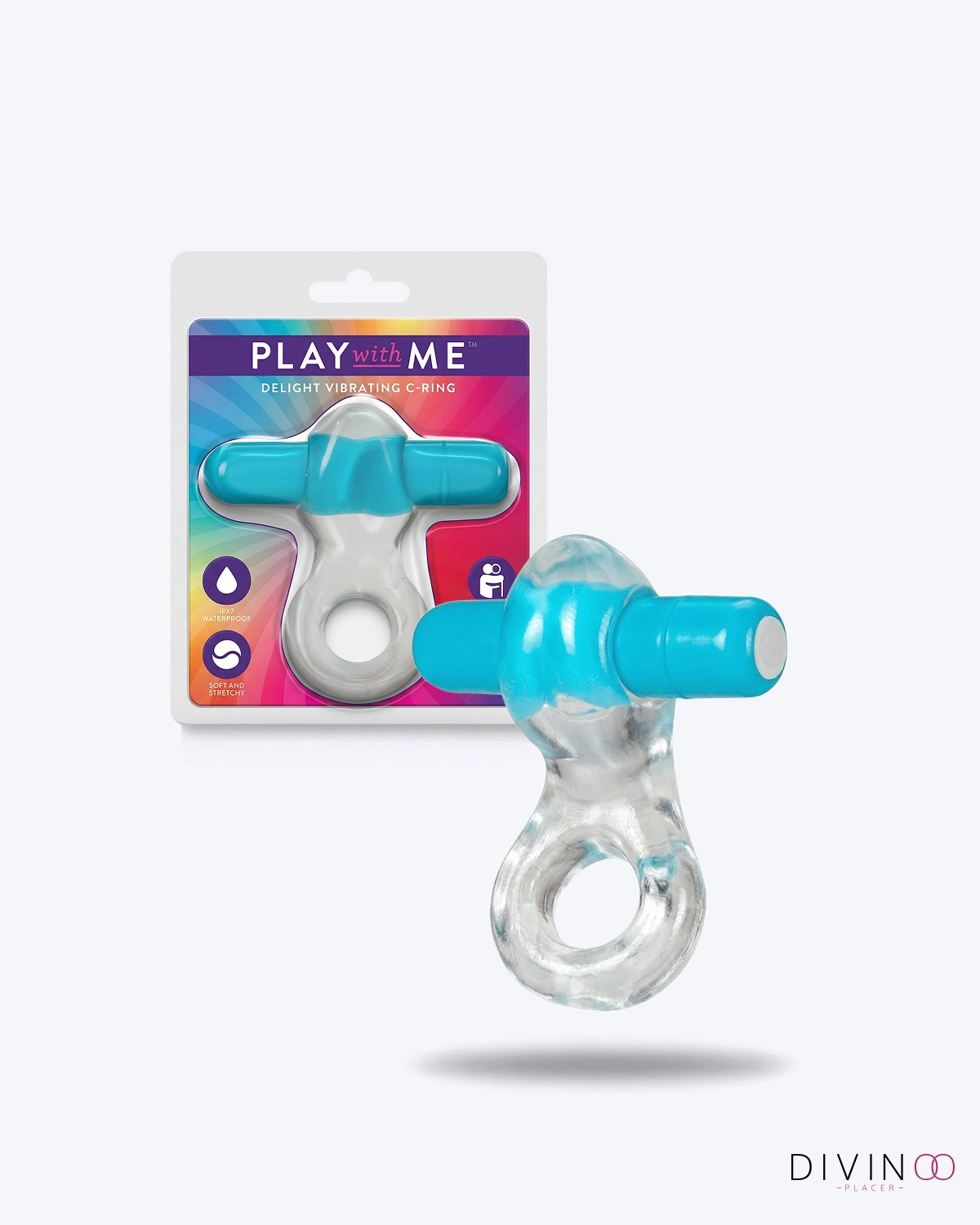Anillo Vibrador Azul Play With Me Teaser | Vibración Manos Libres Anillo Vibrador Azul Play With Me Teaser | Vibración Manos Libres