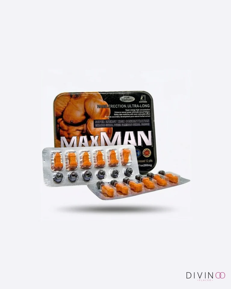 Pastillas Retardantes Max man Por Unidad | Suplemento Masculino