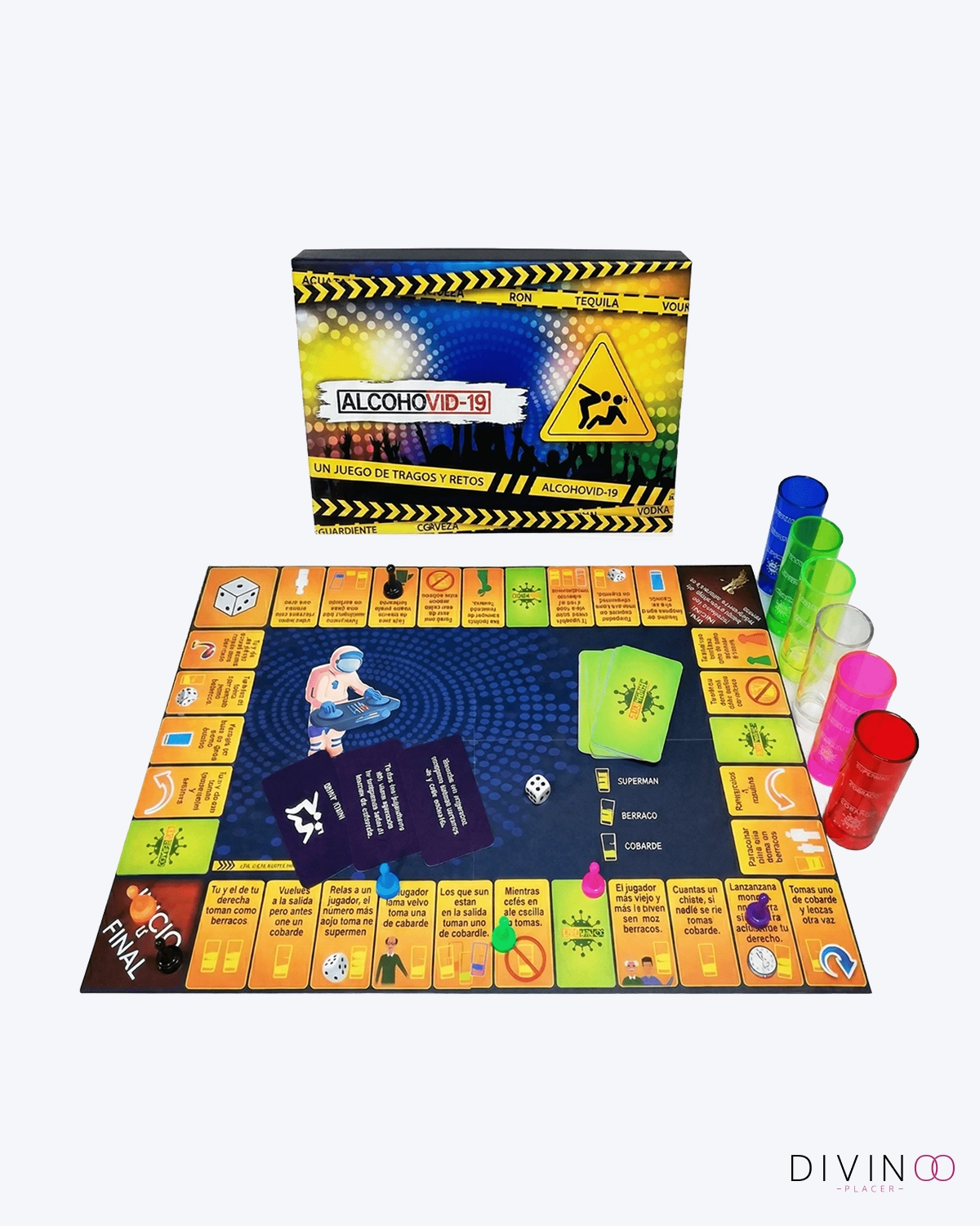 Juego de Mesa Alcohovid-19 de Sex Play | Diversión para Adultos Juego de Mesa Alcohovid-19 de Sex Play | Diversión para Adultos