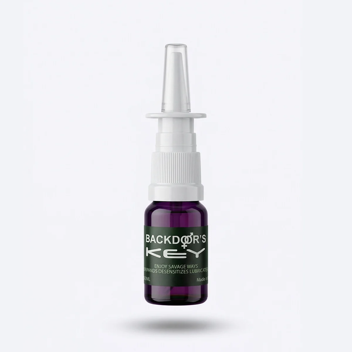 Relajante anal con adormecedor Backdoor 10 ml | Suavidad y Confort