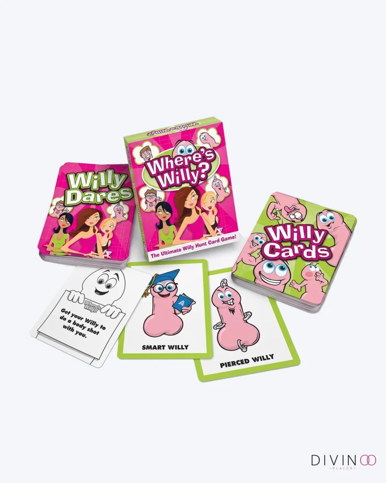 Juego de Cartas Donde Está Willy | Diversión y Risas para Fiestas
