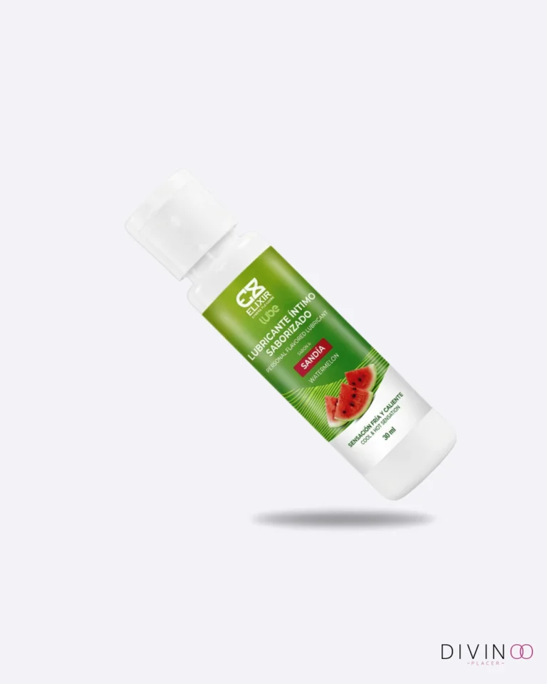 Lubricante De Sandía Con Calor Elixir | Base Agua, Sabor y Sensación Cálida