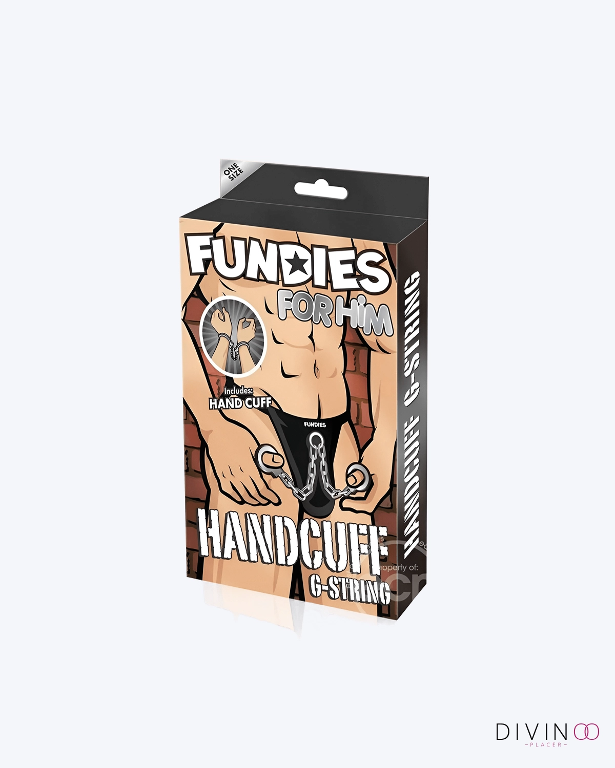 Tanga con esposas incorporadas handcuff | Ropa interior masculina atrevida y cómoda Tanga con esposas incorporadas handcuff | Ropa interior masculina atrevida y cómoda