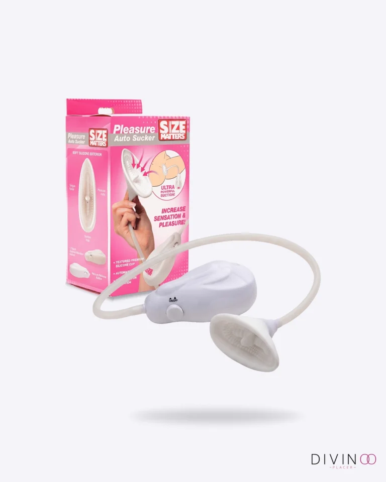 Succionador Autosucker Pleasure Size Matters | Texturizado, Flexible y con Succión