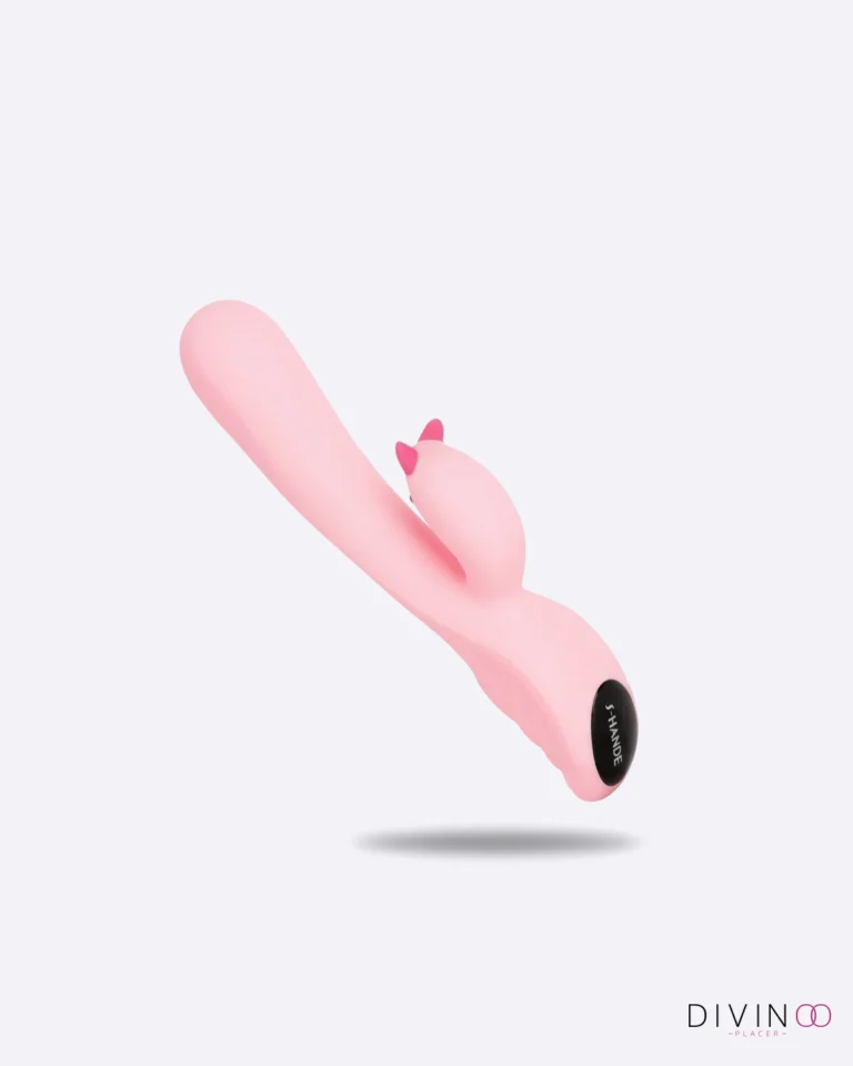 Vibrador Doble Estimulación Intenso | Silicona Médica y 9 Modos de Vibración