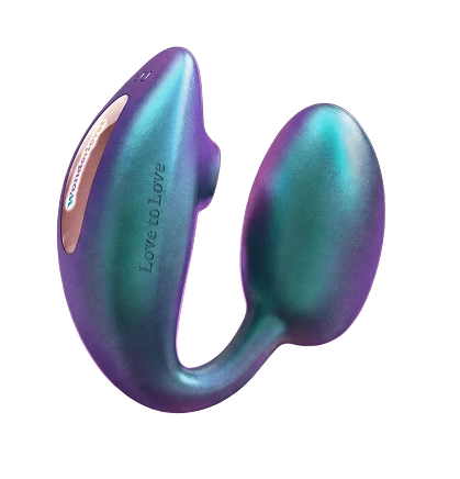 Vibrador Succionador Doble Recargable