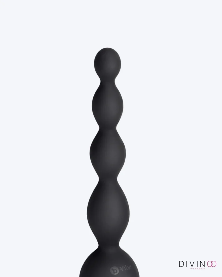 Bolas Vibradoras B-Vibe 6.5 de Silicona Recargables Negras