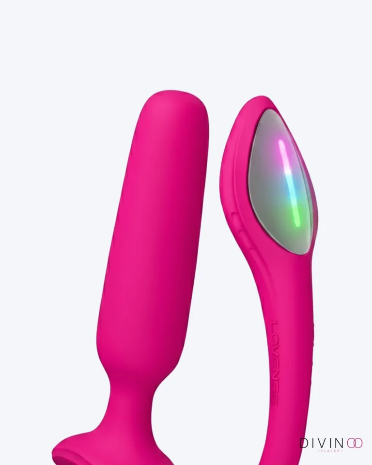 Plug Anal de Silicona Lush Rosado Pequeño Suave | Inteligente, Silencioso y App
