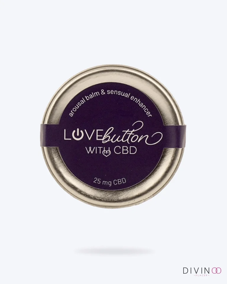 Bálsamo Estimulante Love Button con CBD 0,45 oz vegano y libre de THC
