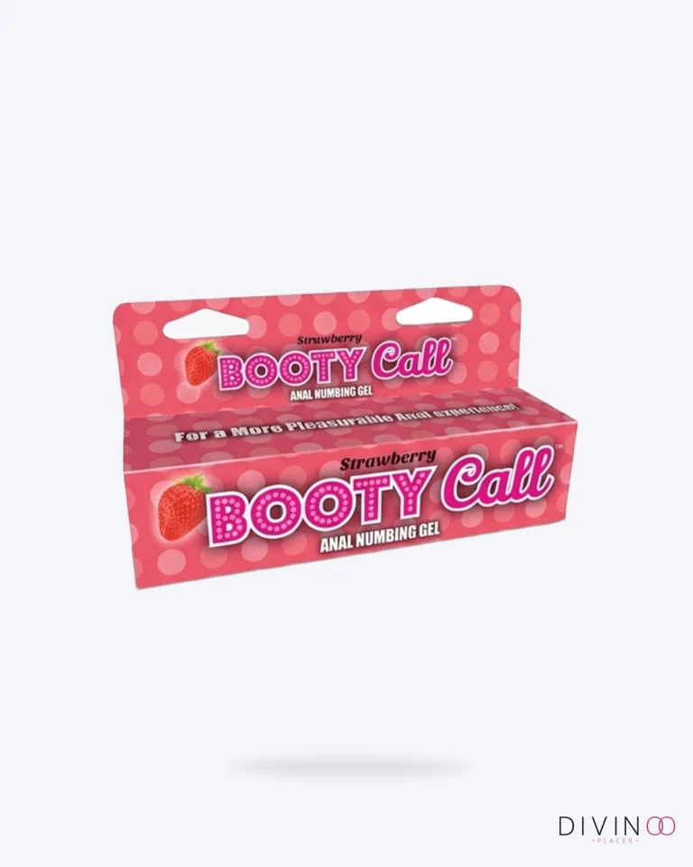 Desensibilizante Anal BootyCall Sabor Fresa 1.5 oz a base de agua.