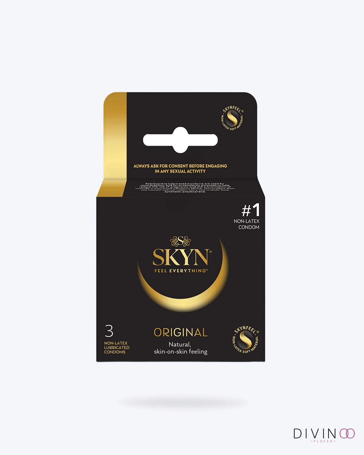 Preservativos SKYN Original Sin Látex x3 Preservativos SKYN Original Sin Látex x3 elaborados con material SKYNFEEL® para máxima sensibilidad.