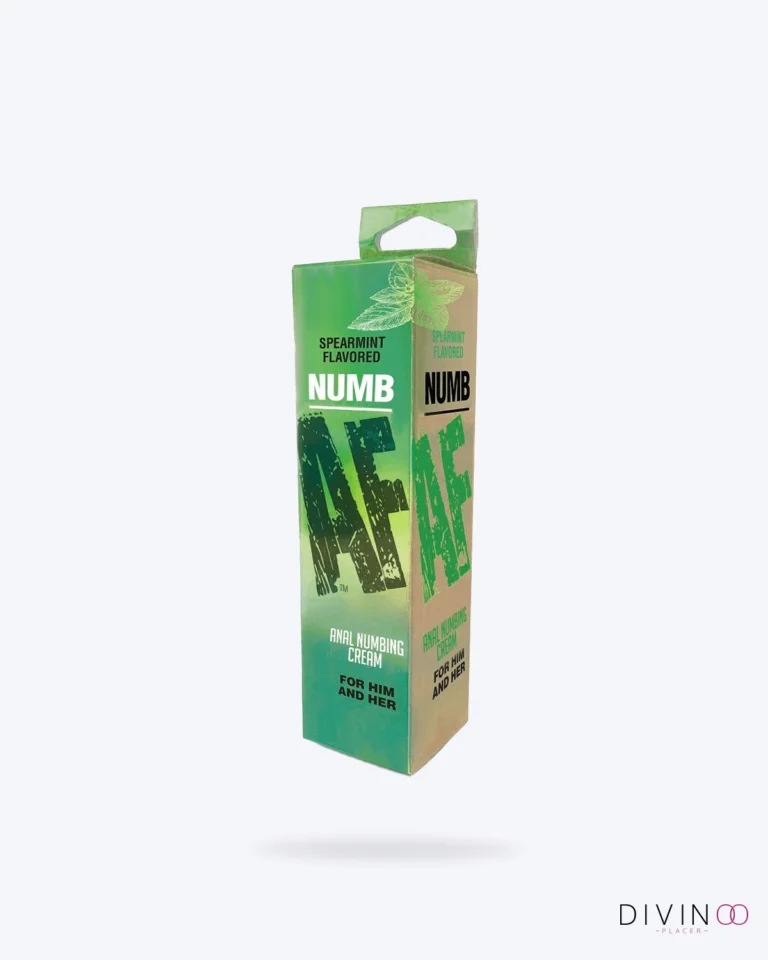 Crema anestésica anal con sabor a menta Numb AF de 44 ml con lidocaína al 5%
