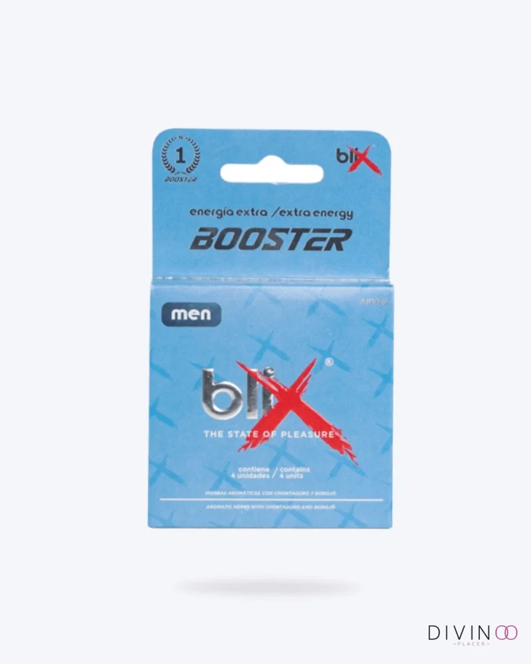 Pastillas Blix Booster Hombre x 4 suplemento dietario de origen natural.