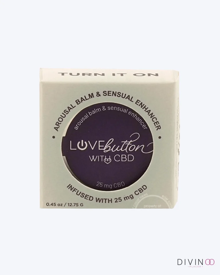 Bálsamo Estimulante Love Button con CBD 0,45 oz vegano y libre de THC