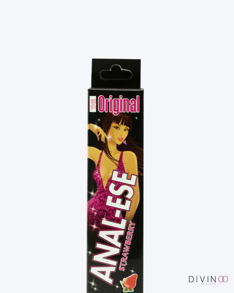 Anal Ese Desensibilizador Anal Fresa 0,5 oz con benzocaína y base acuosa.