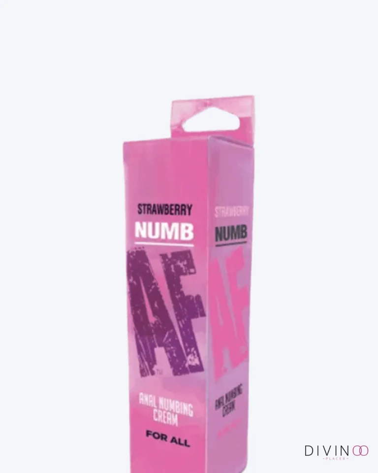 Crema anestésica anal con sabor a Fresa Numb AF 44 ml de acción rápida