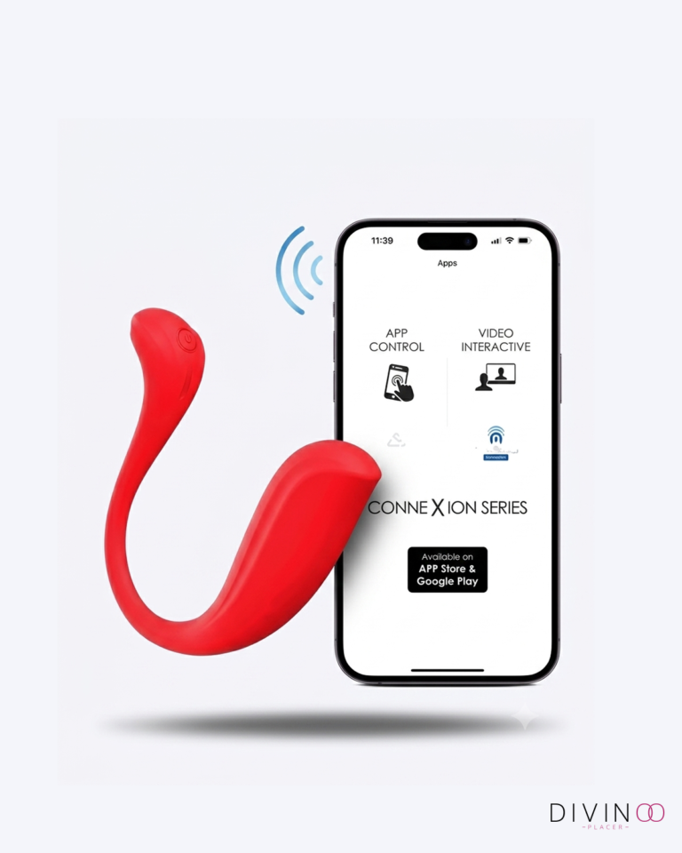 Svakom Phoenix Neo 2 Rojo vibrador interactivo con control por app y silicona de grado médico.