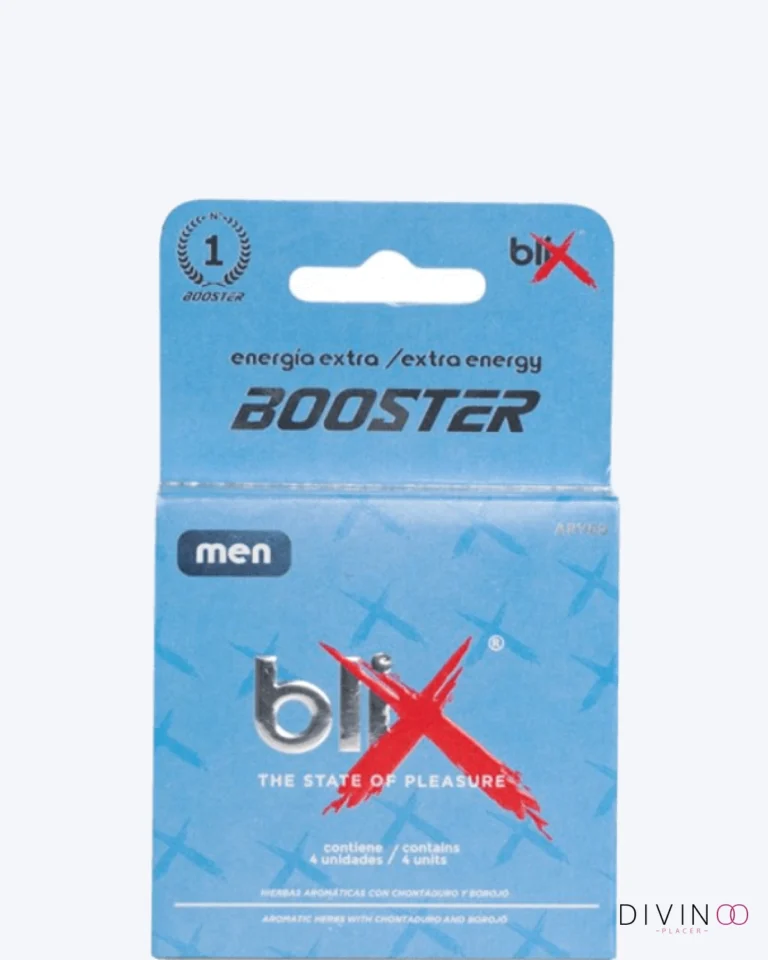 Pastillas Blix Booster Hombre x 4 suplemento dietario de origen natural.