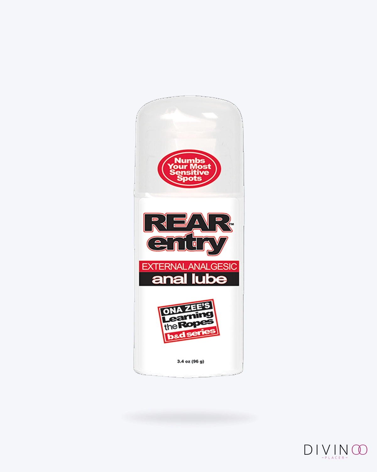 Doc Johnson Rear Entry Anal Lube 3.4 oz Doc Johnson Rear Entry Anal Lube 3.4 oz con textura espesa y efecto desensibilizante suave.