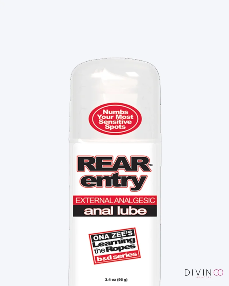 Doc Johnson Rear Entry Anal Lube 3.4 oz con textura espesa y efecto desensibilizante suave.