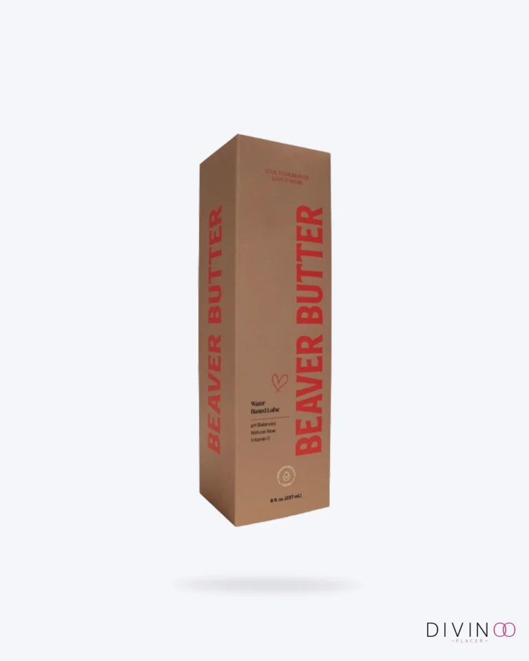 Lubricante a base de agua Beaver Butter 8 oz con aloe vera y ácido hialurónico