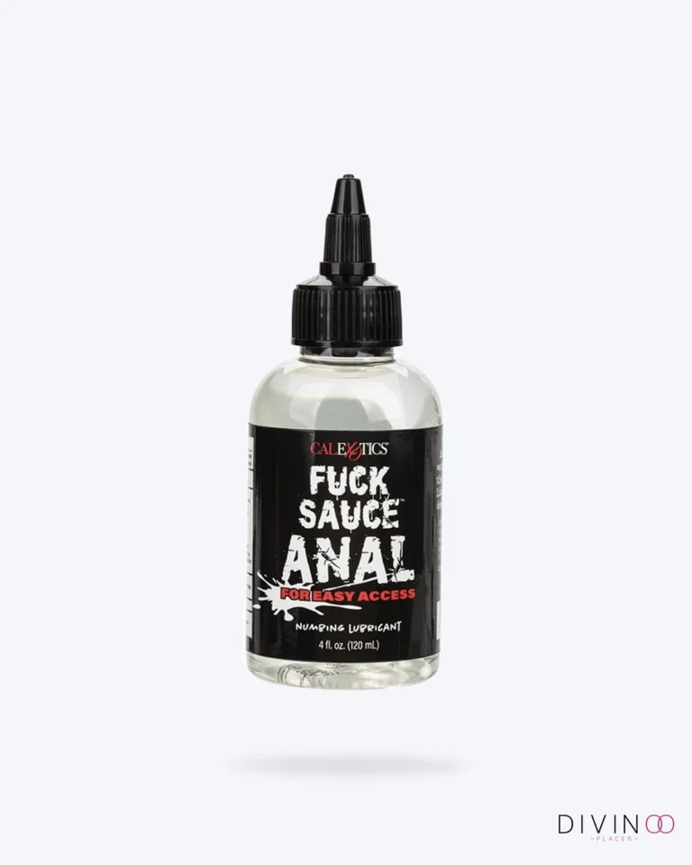 Fuck Sauce Anal Numbing Lubricant 4 oz lubricante anal base agua con lidocaína