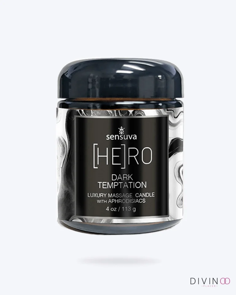 Vela de lujo Sensuva Hero Dark Temptation 4 oz Océano y Bosque