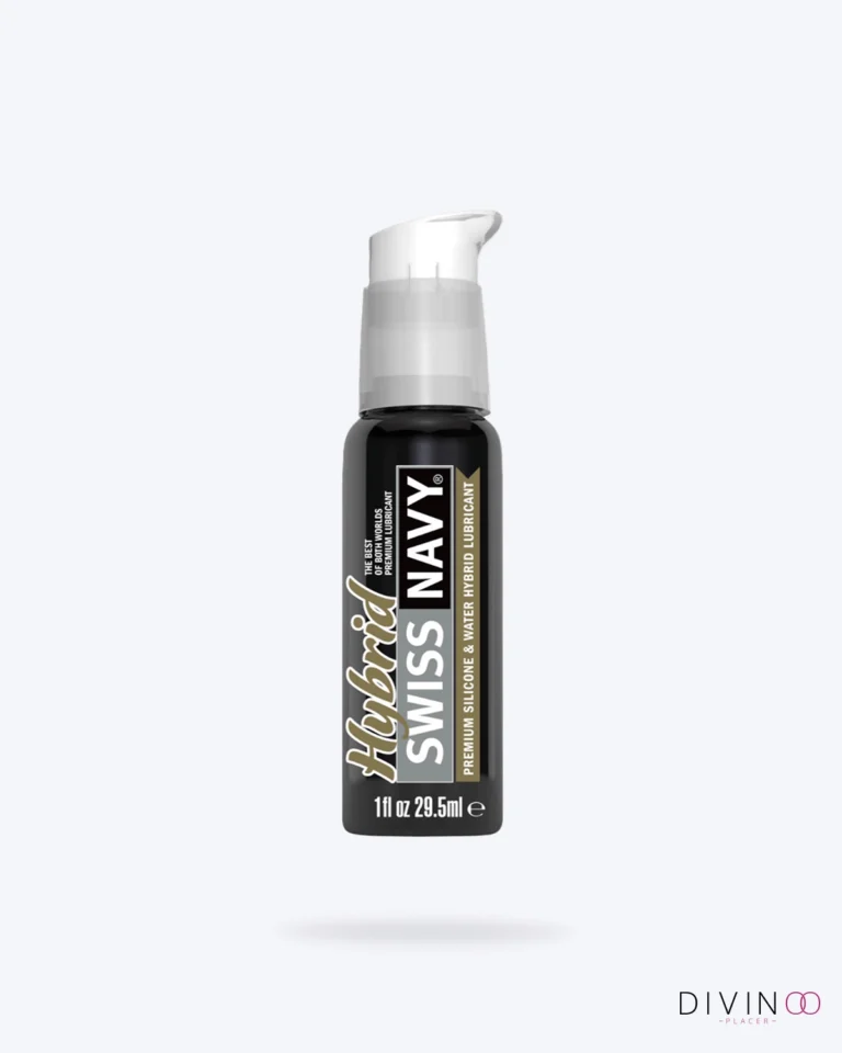 Swiss Navy Hybrid Lubricant 1 oz lubricante híbrido de silicona y agua