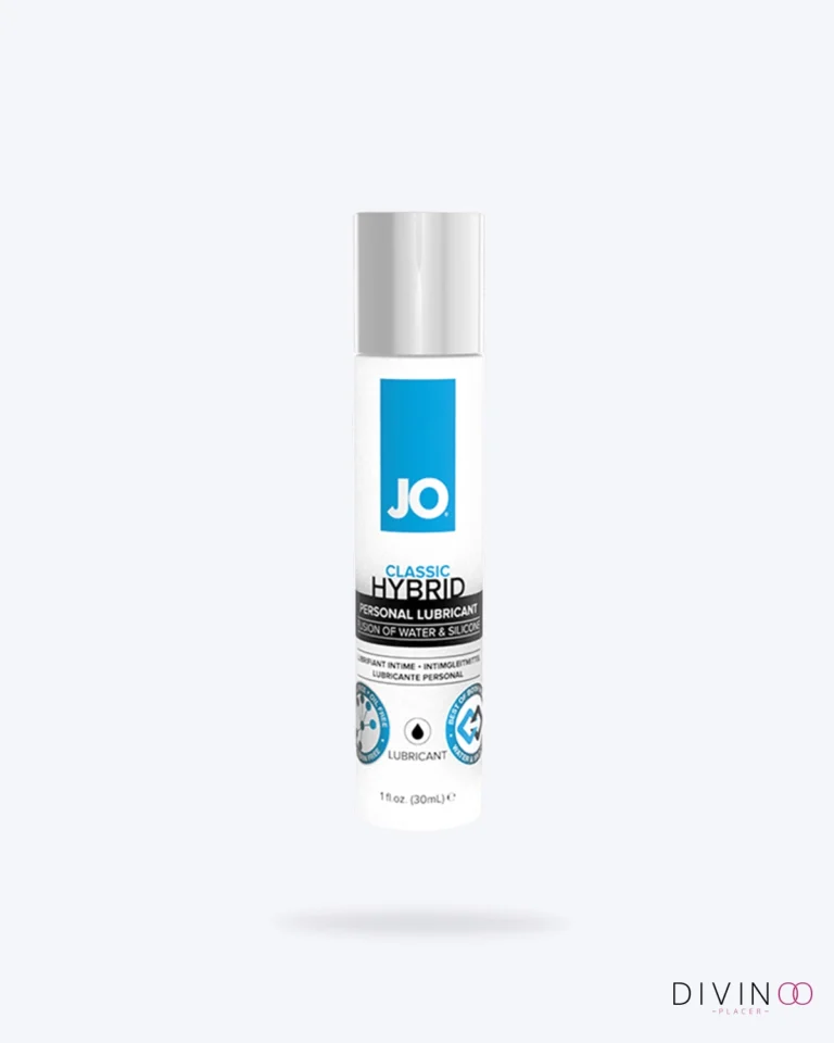 JO Classic Hybrid Original Lubricant 1 oz fórmula híbrida de silicona y agua