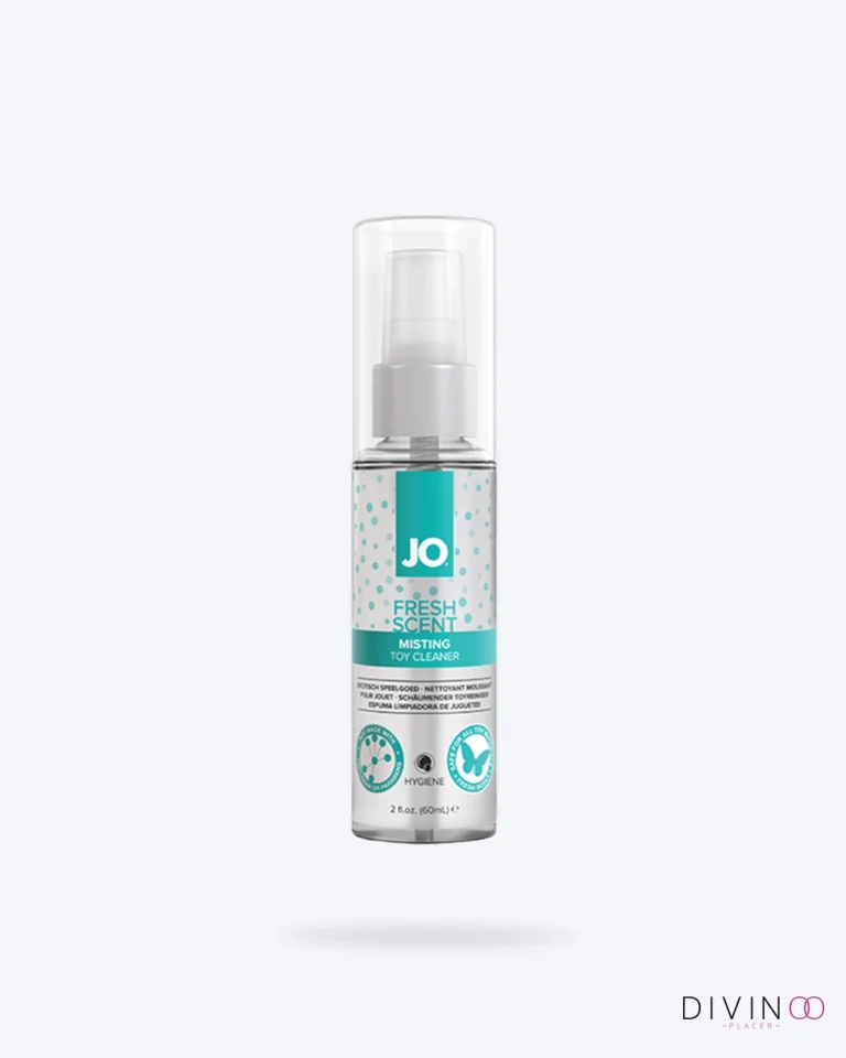 Limpiador de juguetes íntimos JO Misting 2 oz con spray de aroma fresco