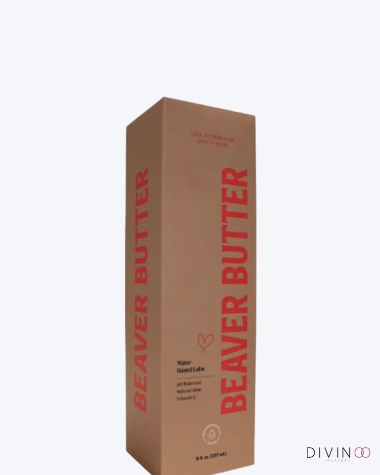 Lubricante a base de agua Beaver Butter 8 oz con aloe vera y ácido hialurónico